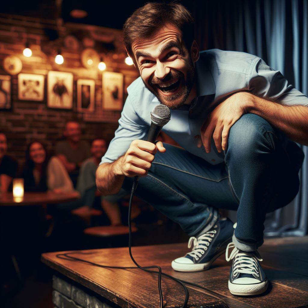 Sin remates no hay risas en el stand up.