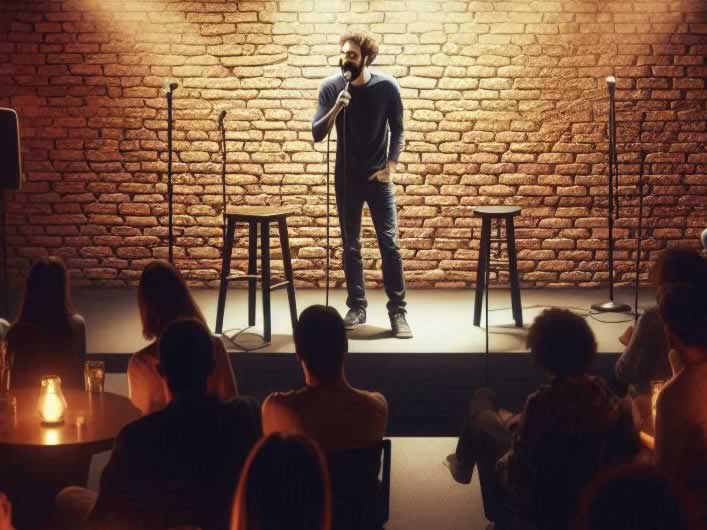presentador standup